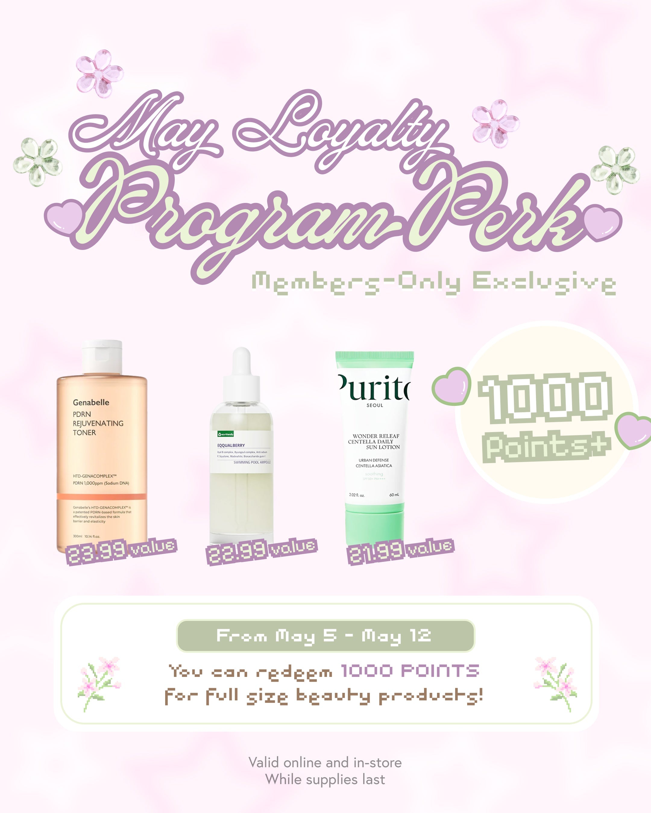 May Loyalty Program Perk