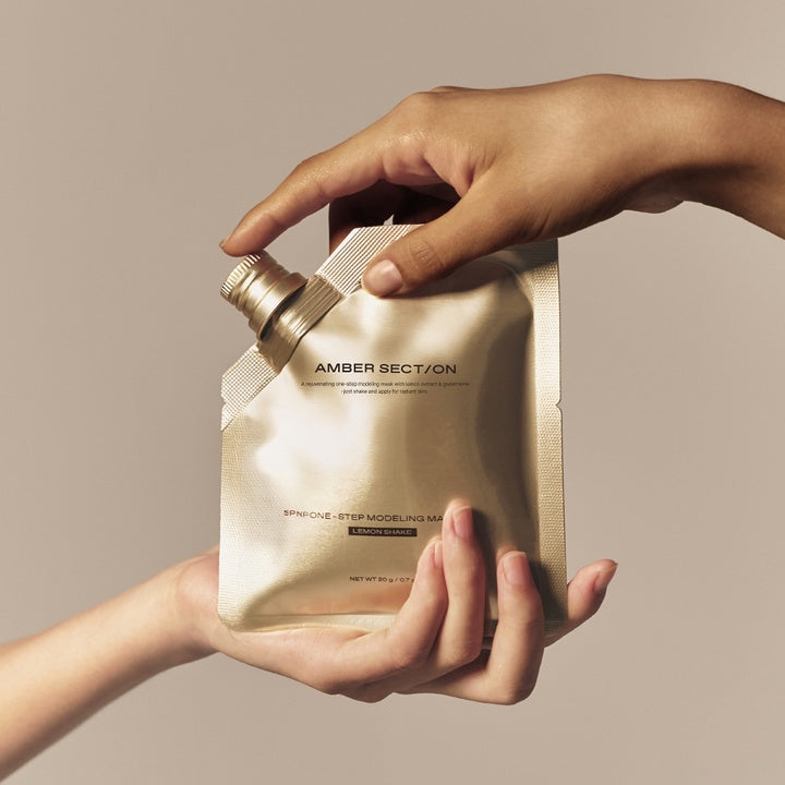 AMBER SECTION One-Step Modeling Mask Lemon Shake