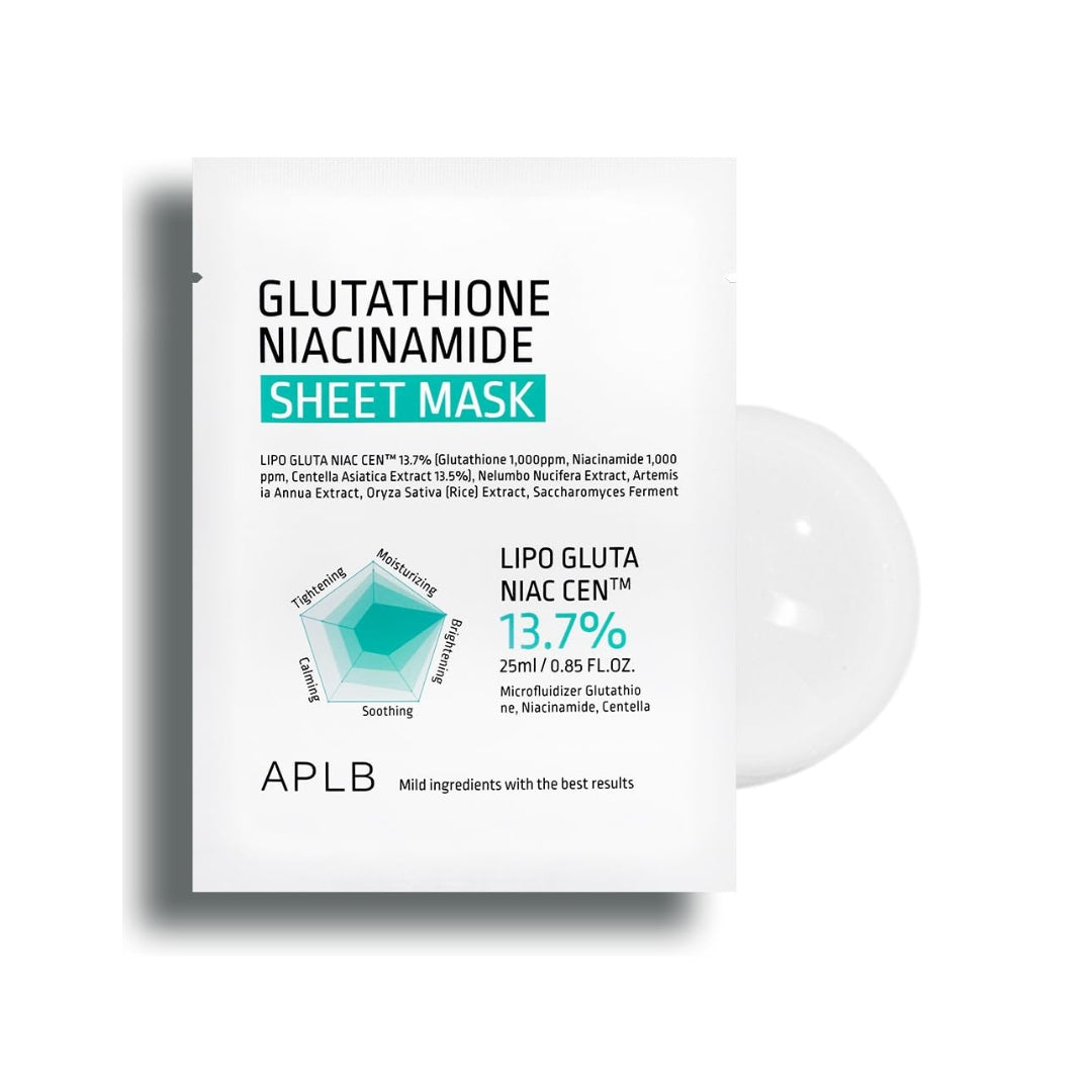APLB Glutathione Niacinamide Sheet Mask