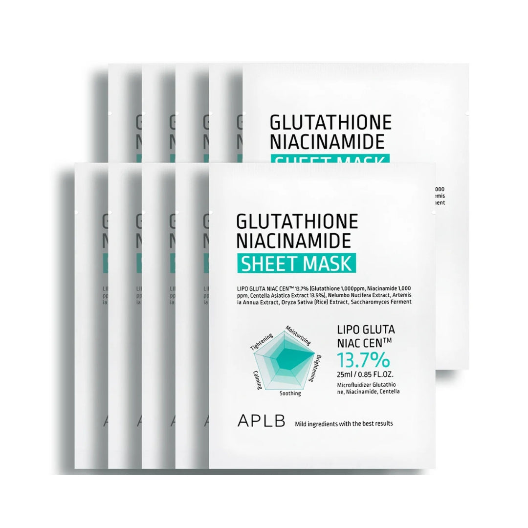 APLB Glutathione Niacinamide Sheet Mask