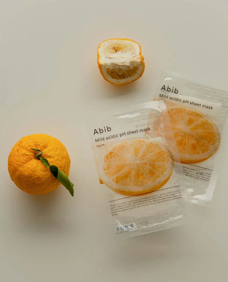 Abib Mild Acidic pH Sheet Mask Yuja Fit