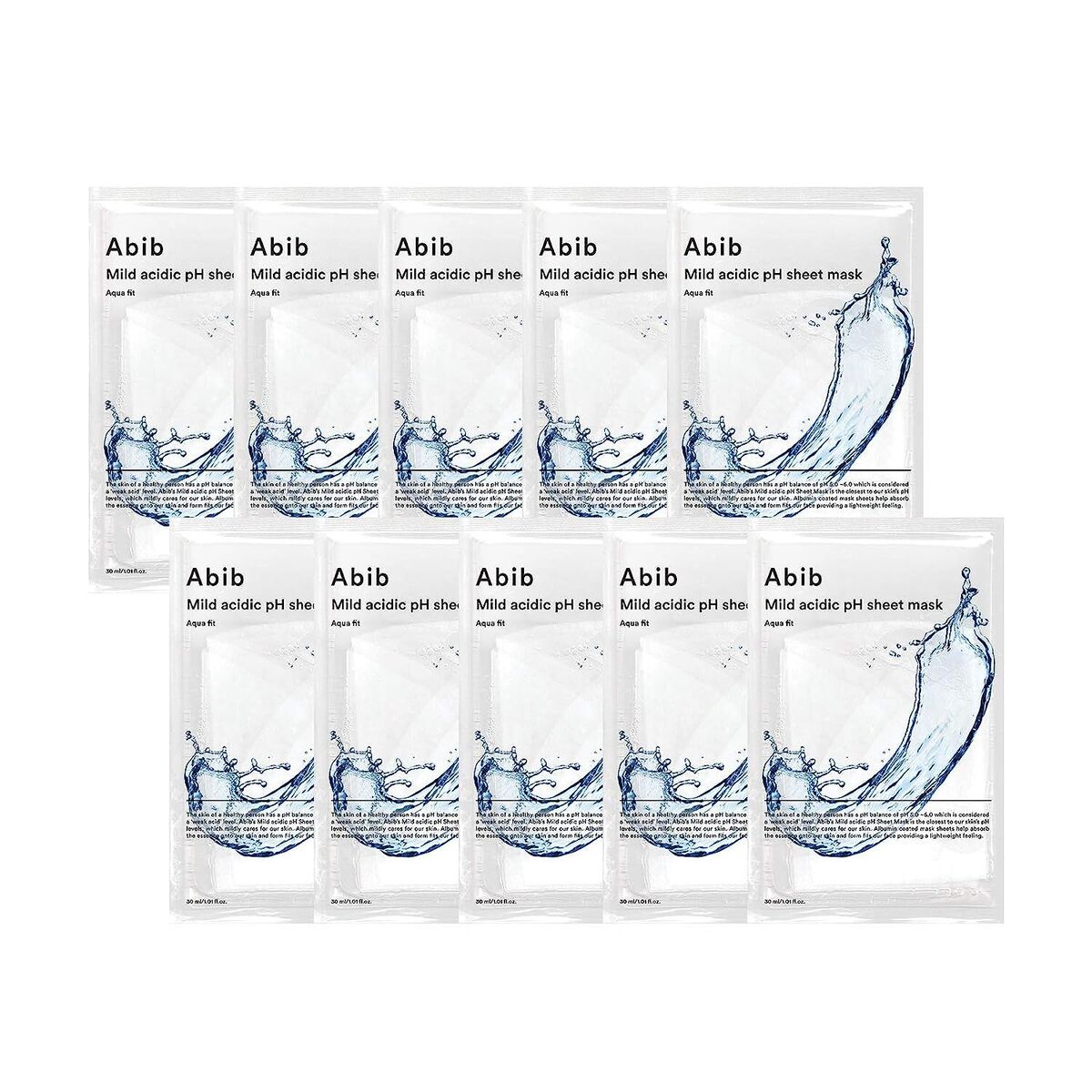 Abib Mild Acidic pH Sheet Mask Aqua Fit
