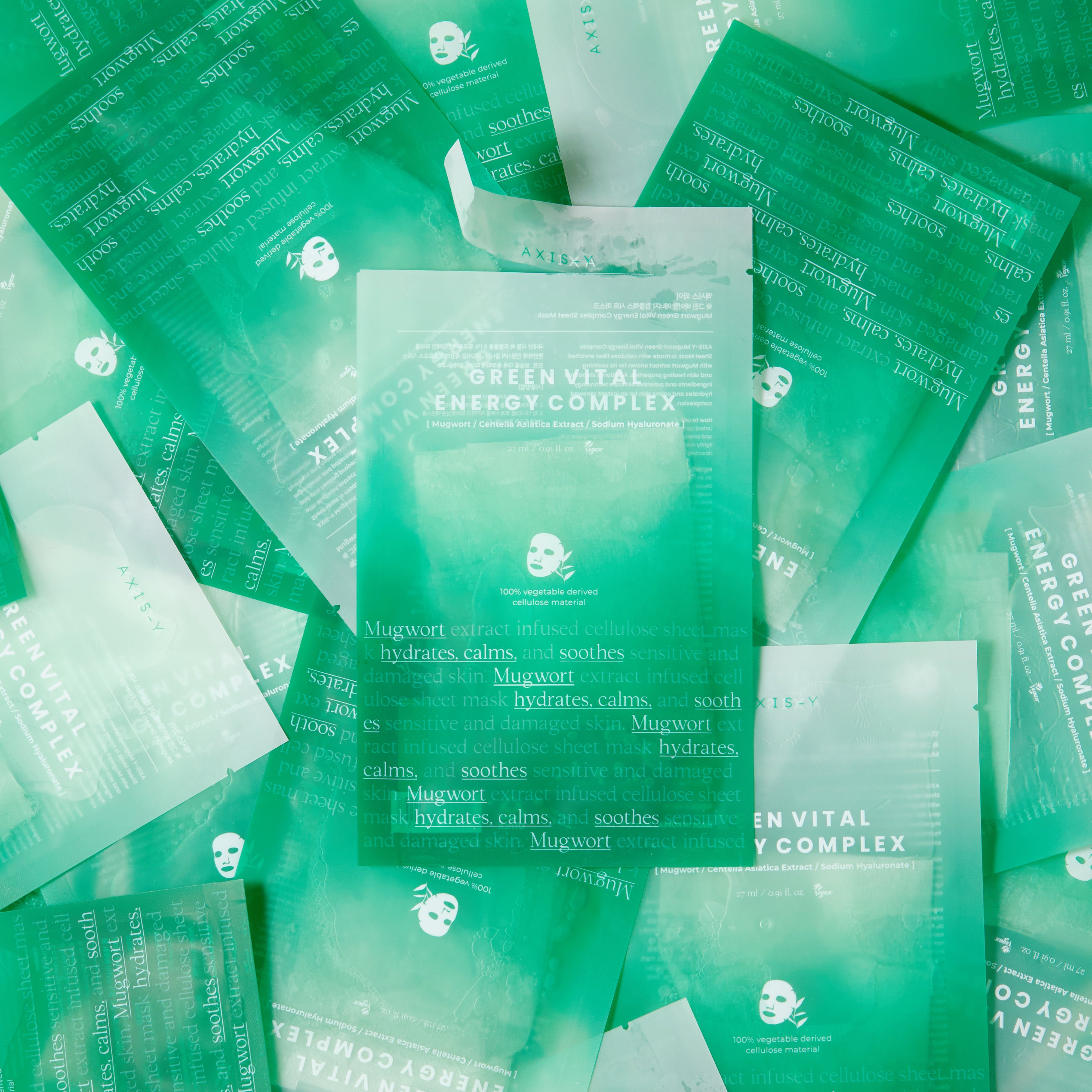 Axis-Y Green Vital Energy Complex Sheet Mask