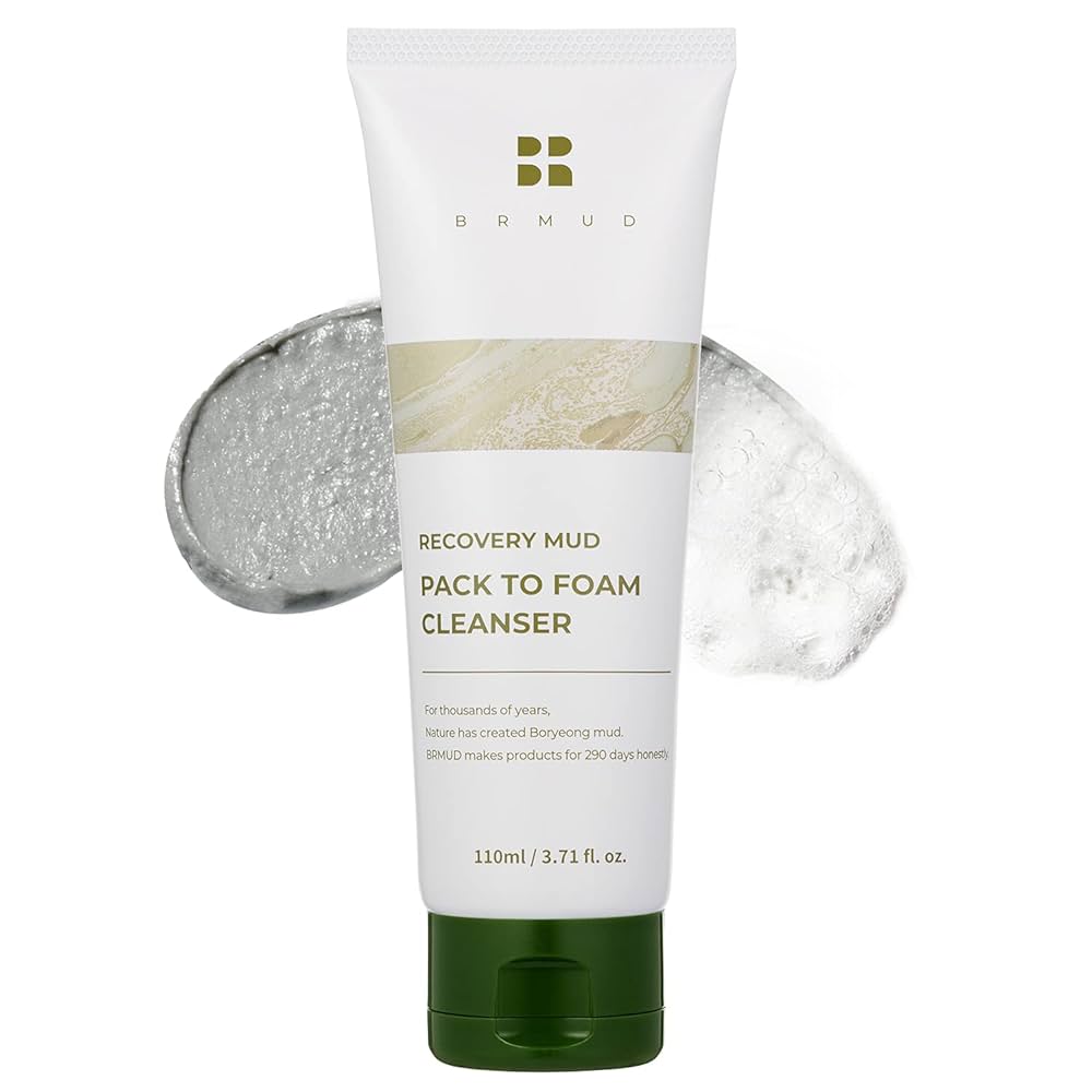 BRMUD Recovery Mud Pack To Foam Cleanser