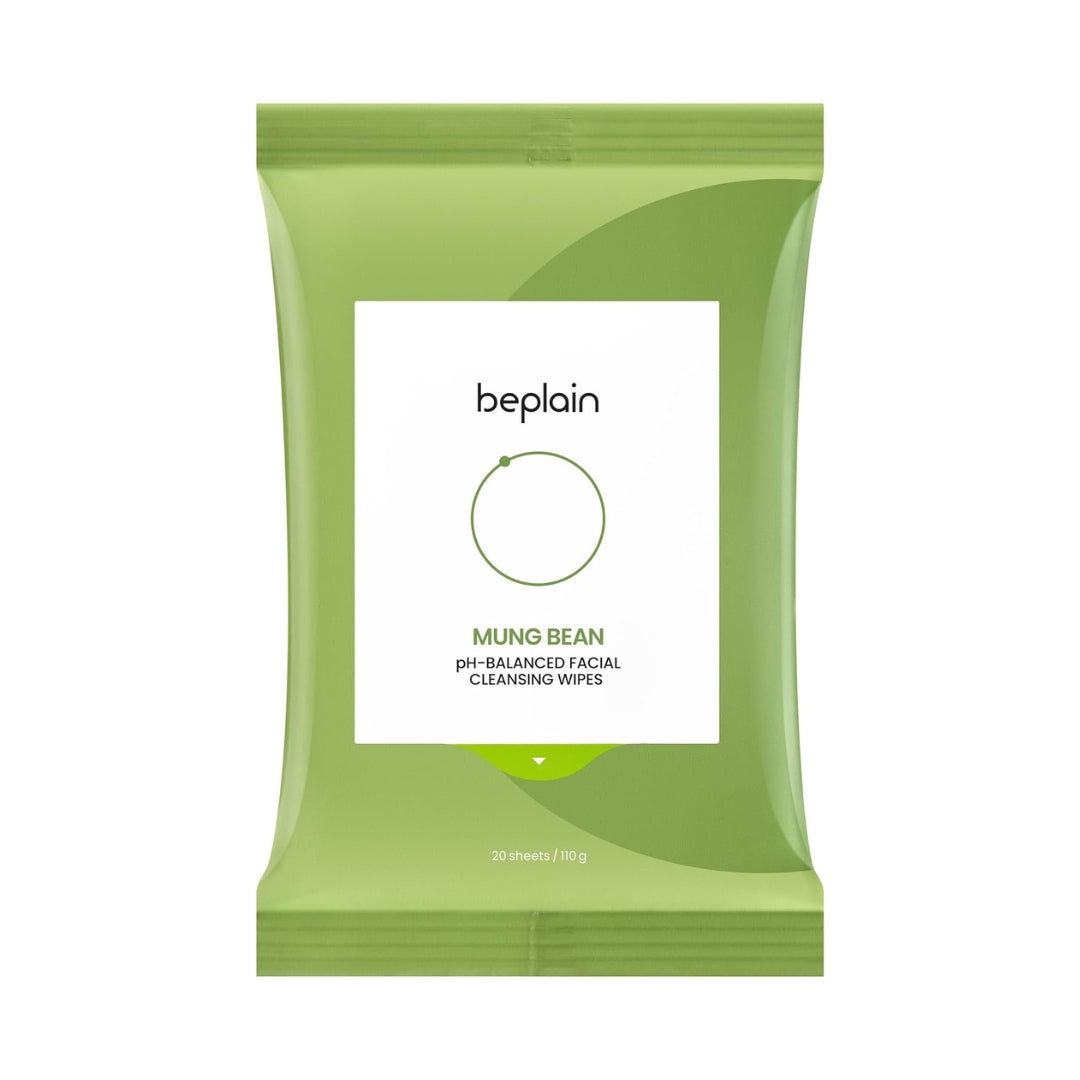 Beplain Mung Bean pH-Balanced Facial Cleansing Wipes