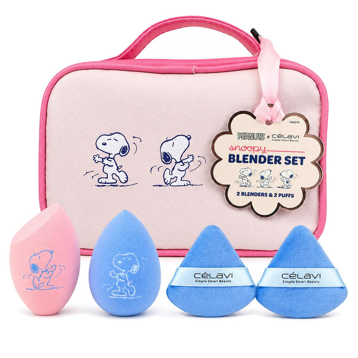 Celavi x Peanuts Snoopy Blender Set with Travel Bag