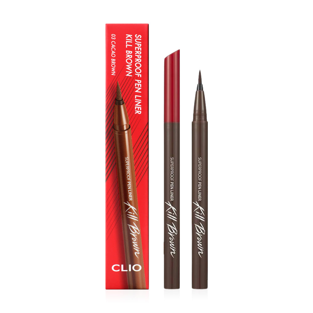 Clio Superproof Pen Liner #03 Cacao Brown