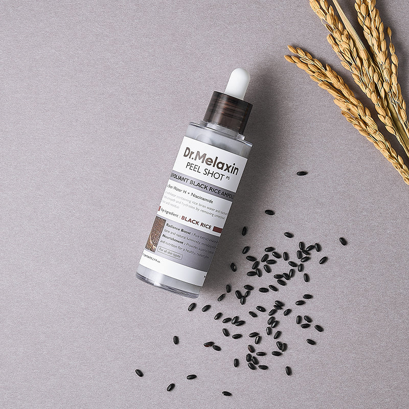 Dr. Melaxin Peel Shot Exfoliating Black Rice Ampoule