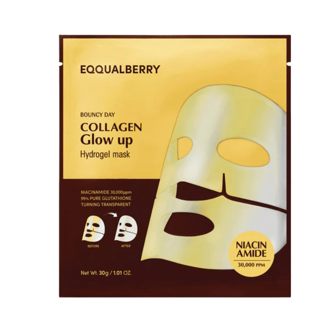 Eqqualberry Collagen Glow Up Hydrogel Mask