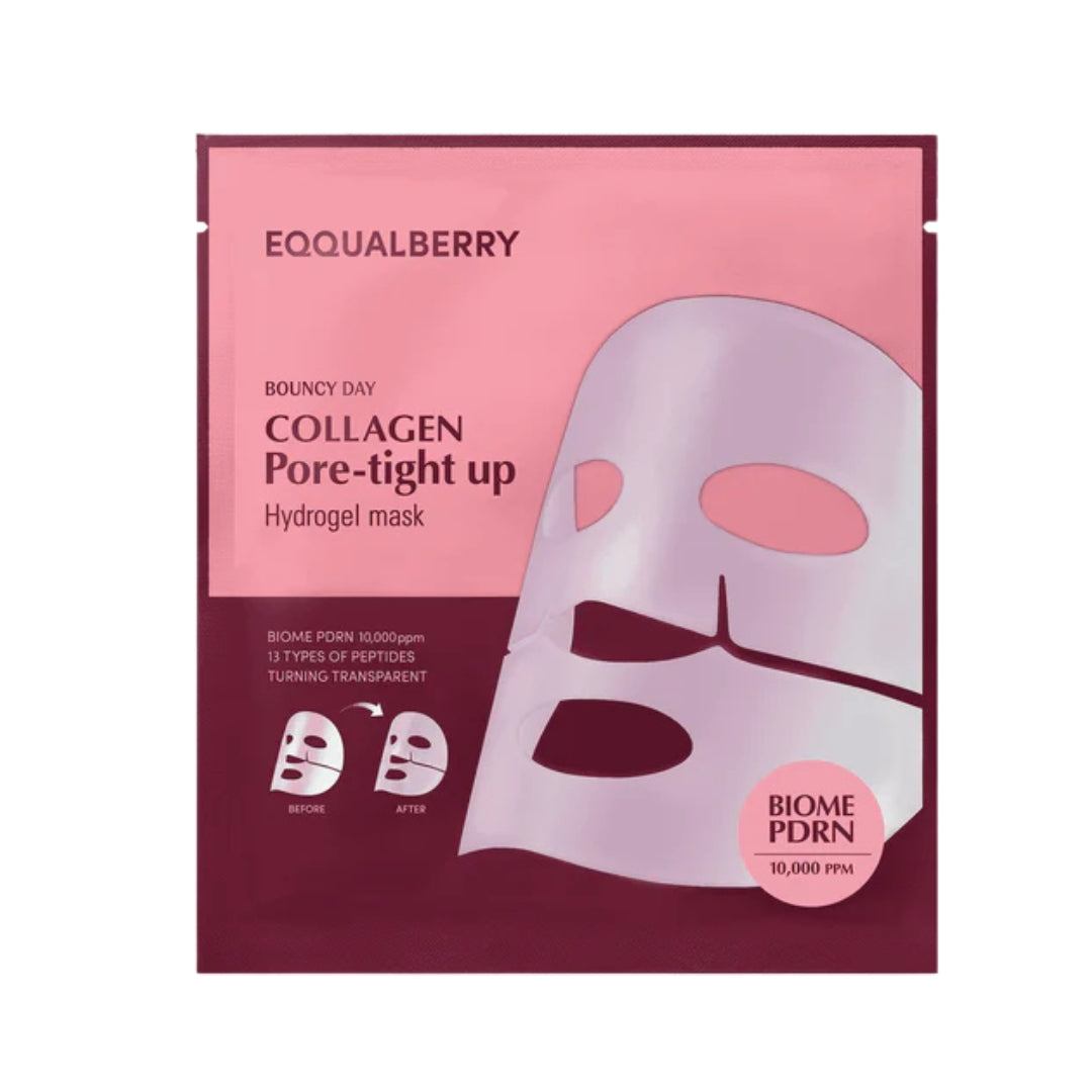 Eqqualberry Collagen Pore Tight Up Hydrogel Mask