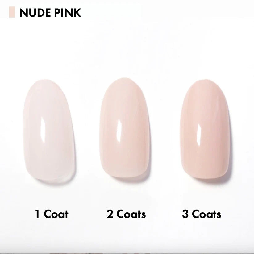 HOMEI 12 Free Nail Hardener Nude Pink Nail Polishes Homei