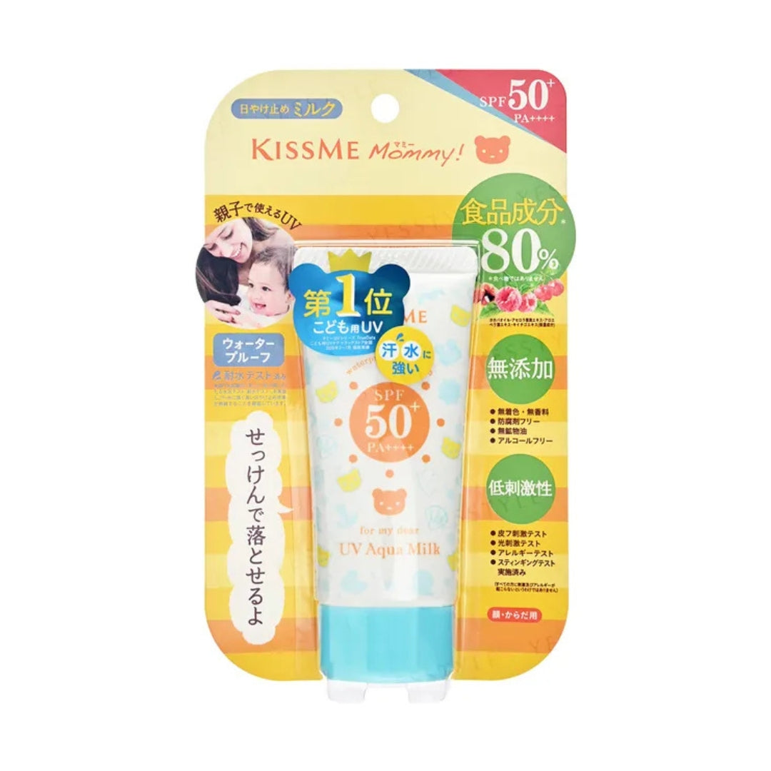 Isehan Kiss Me Mommy UV Aqua Milk SPF 50+ / PA++++