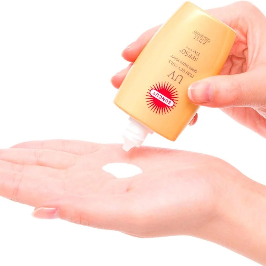 Kose Cosmeport Suncut UV Perfect Milk SPF 50+ PA++++