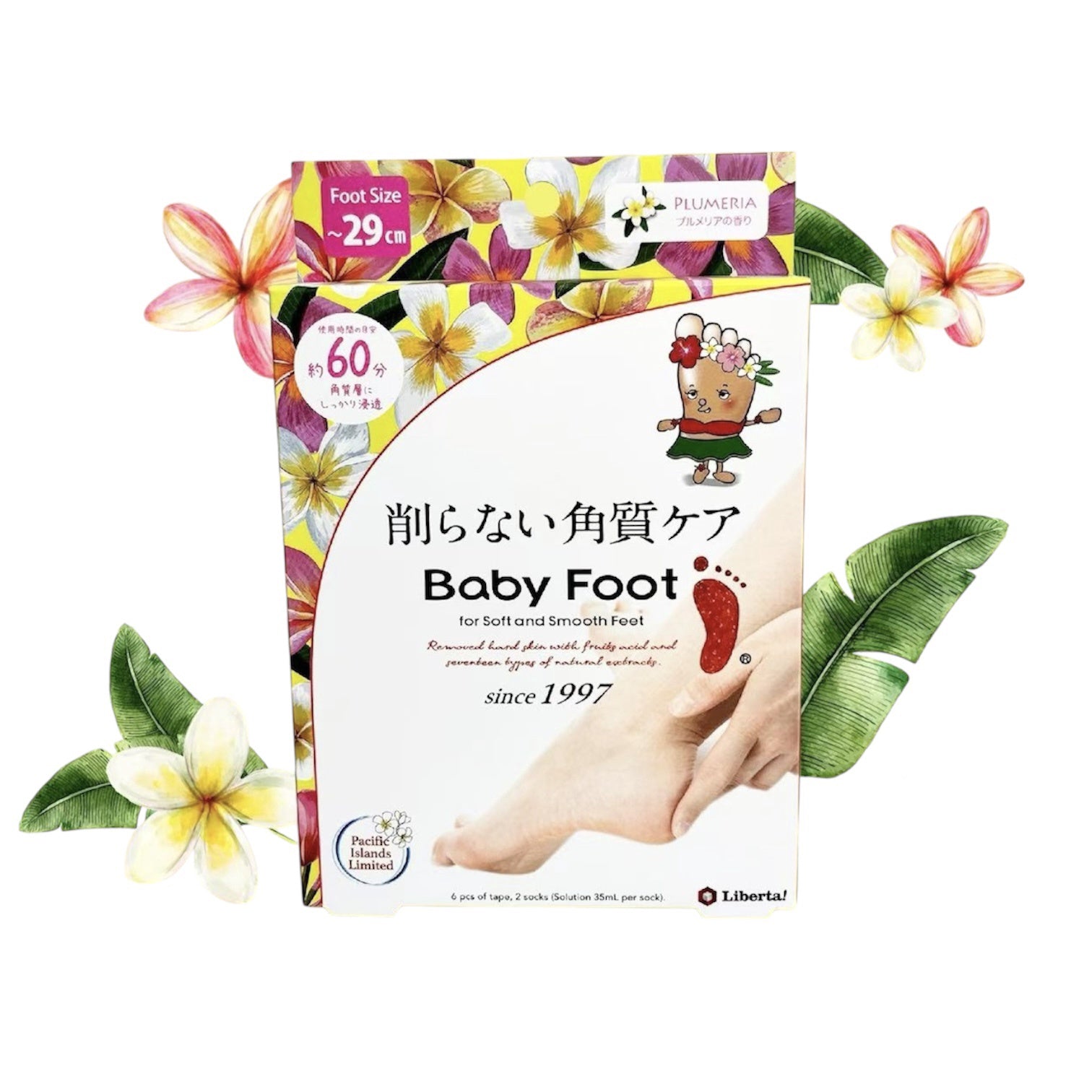 LIBERTA Baby Foot Easy Pack 60min Hawaii Red (Limited)