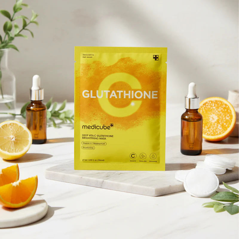 Medicube Deep Vita C Glutathione Brightening Mask