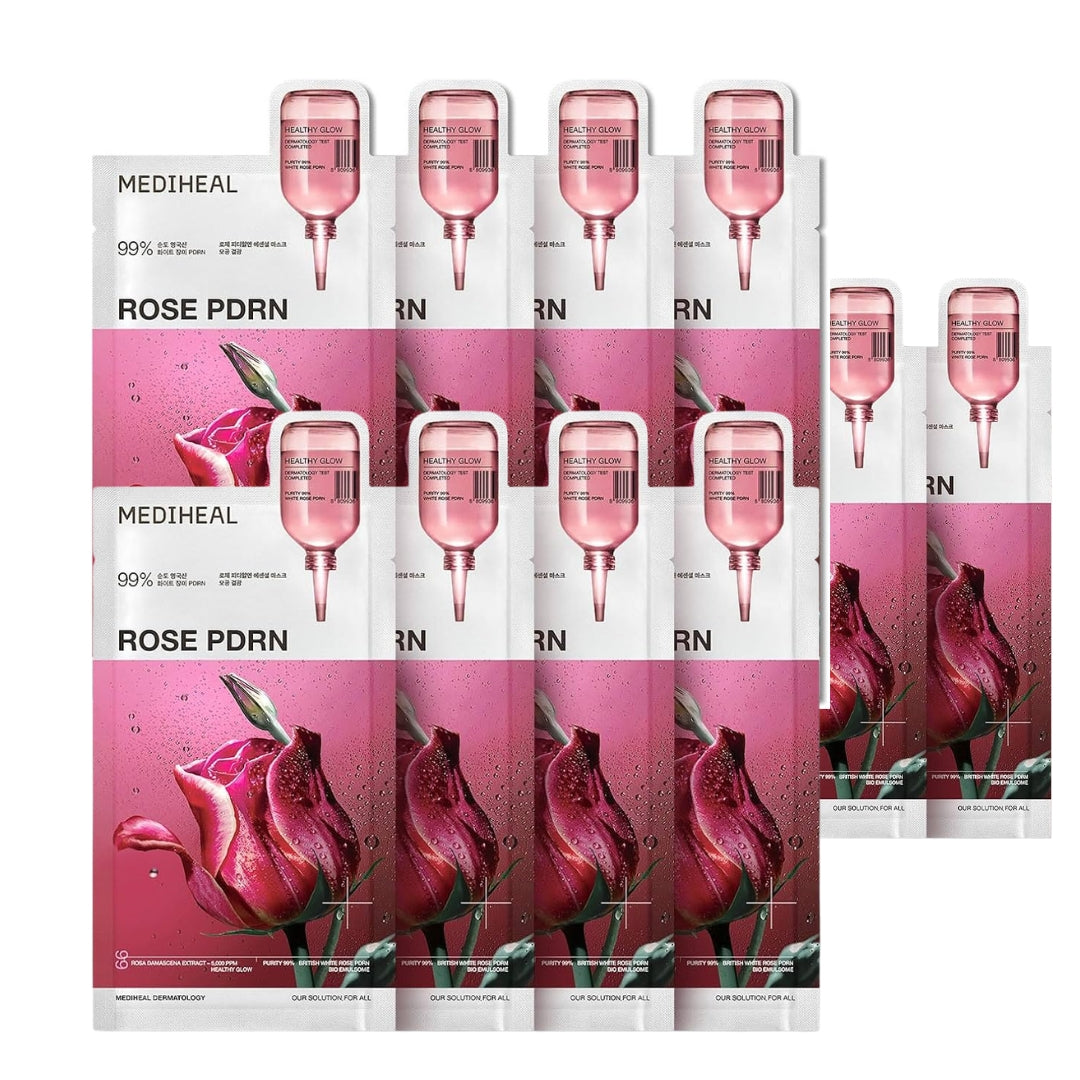 Mediheal Rose PDRN Essential Mask Healthy Glow