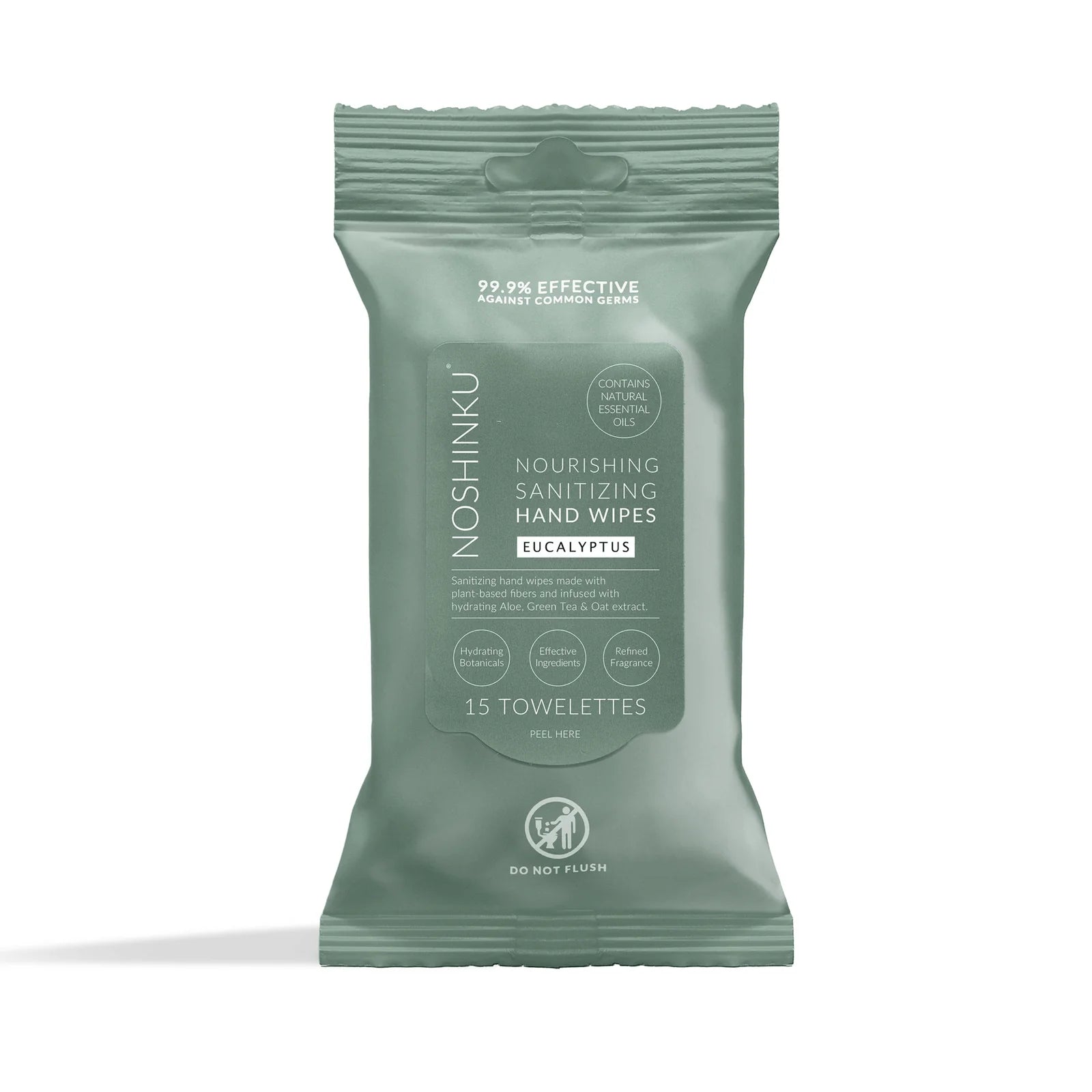 Noshinku Eucalyptus Nourishing Sanitizing Hand Wipes