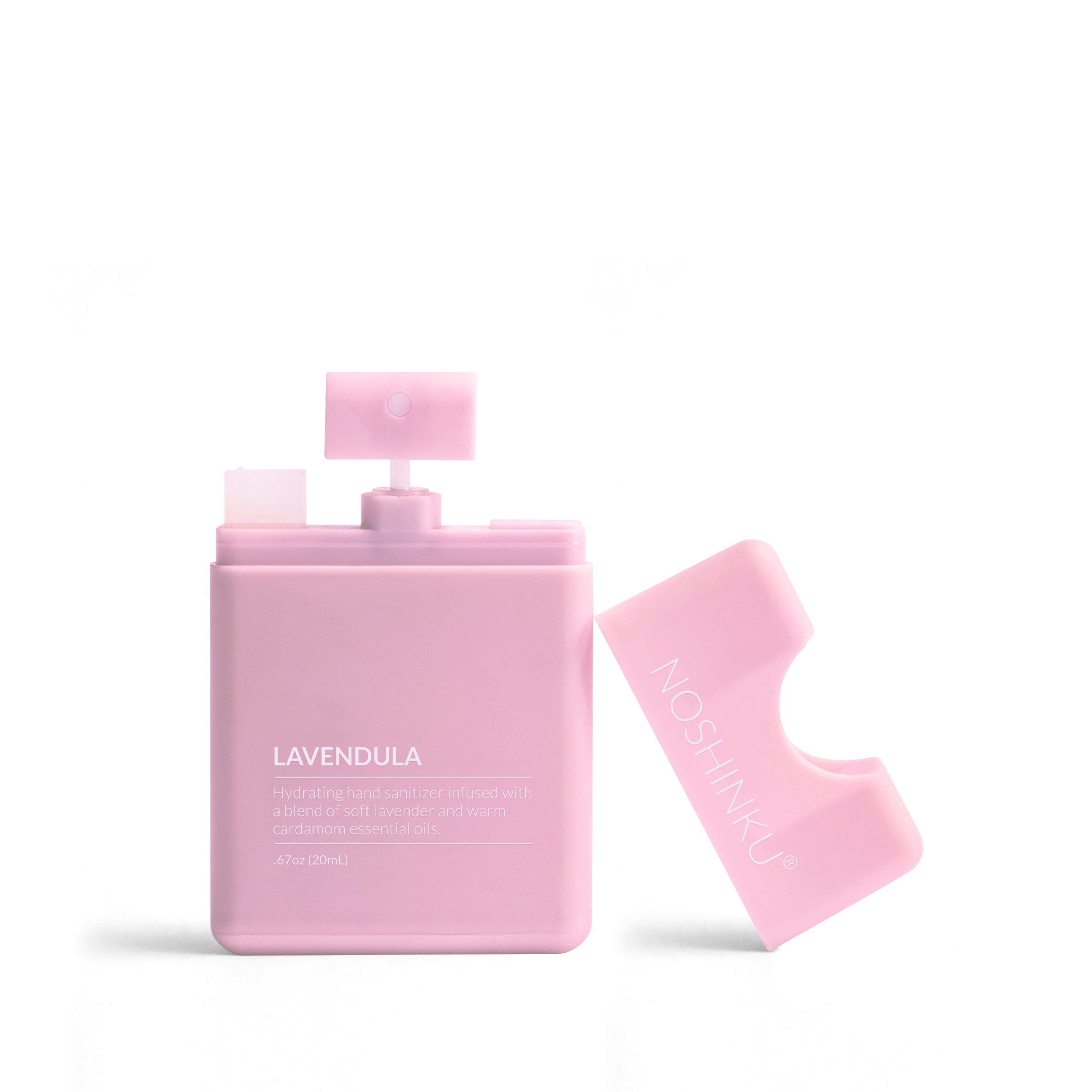 Noshinku Refillable Lavendula Ultra-Moisturizing Pocket Hand Sanitizer