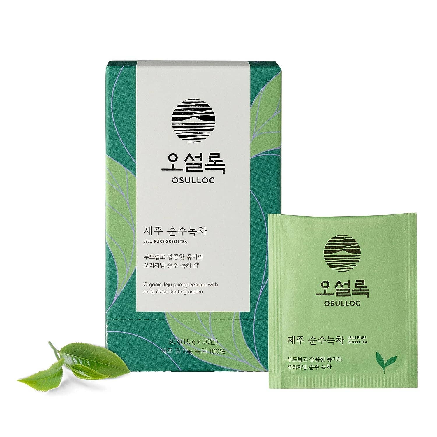 Osulloc Organic Jeju Pure Green Tea Bag