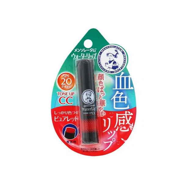 Rohto Mentholatum Water Lip Tone Up CC SPF 20 PA++ Pure Red