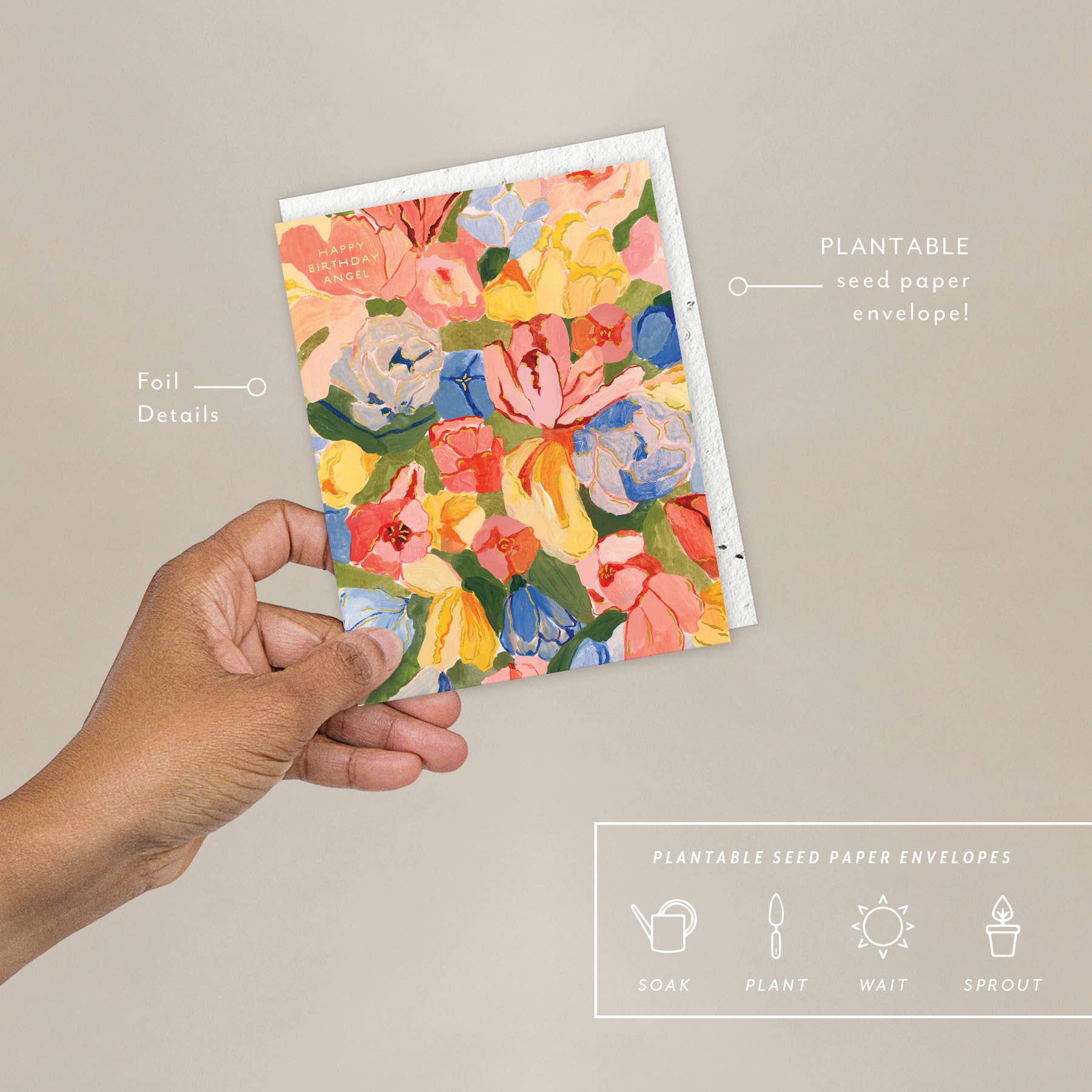 Angel - Birthday Card