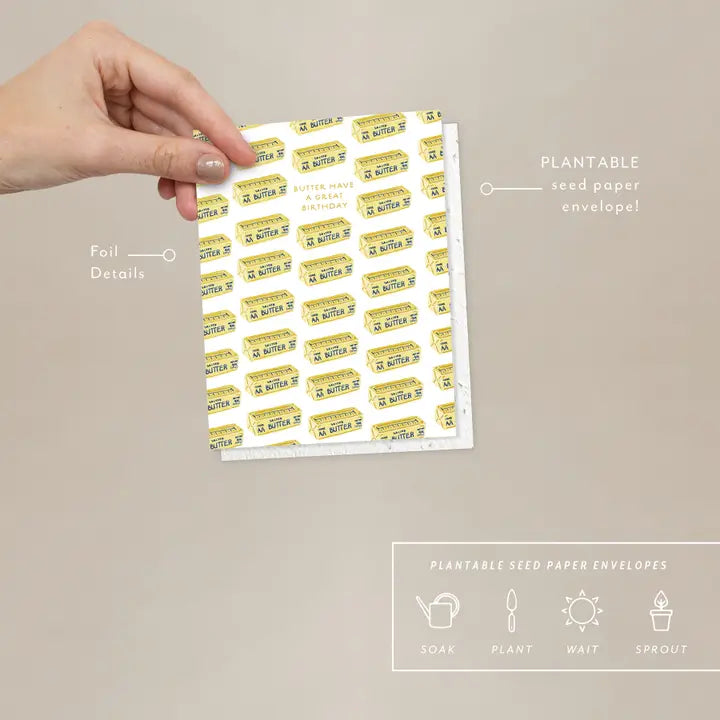Butter - Birthday Card