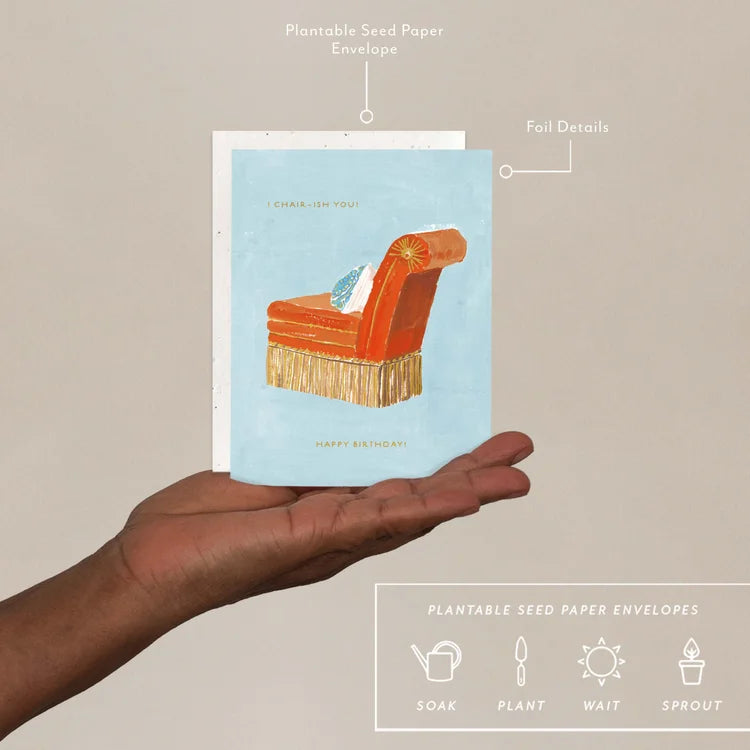Chair-ish - Birthday Card