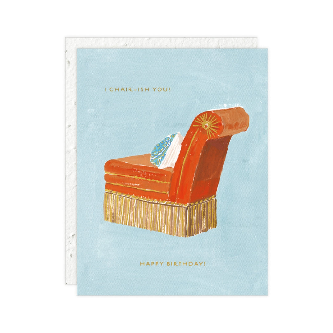 Chair-ish - Birthday Card