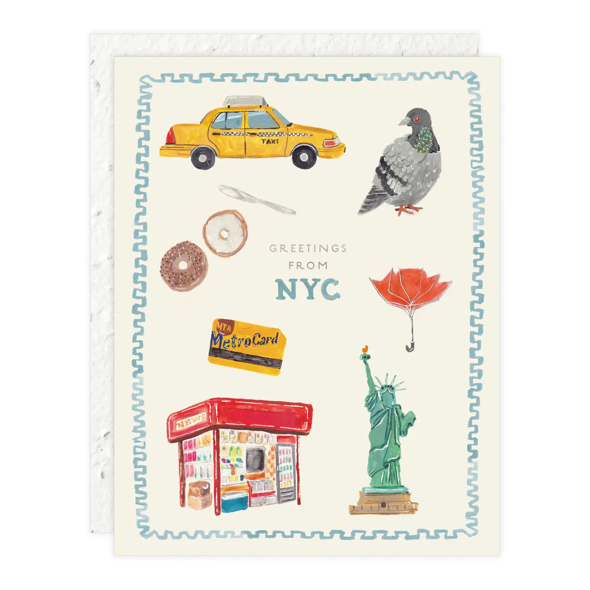 NYC - Just To Say Hi Card