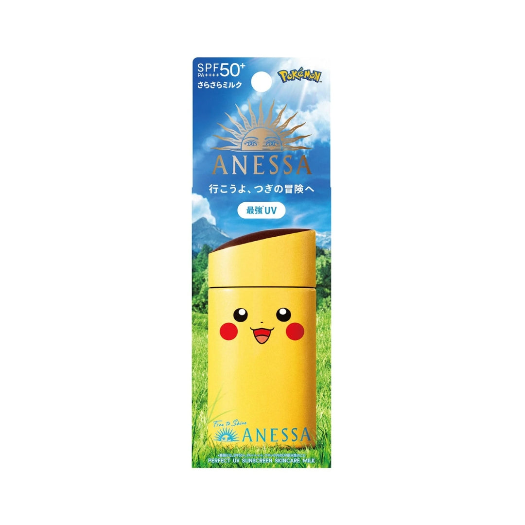 Shiseido Anessa x Pikachu Perfect UV Sunscreen Skincare Milk SPF50+ PA++++
