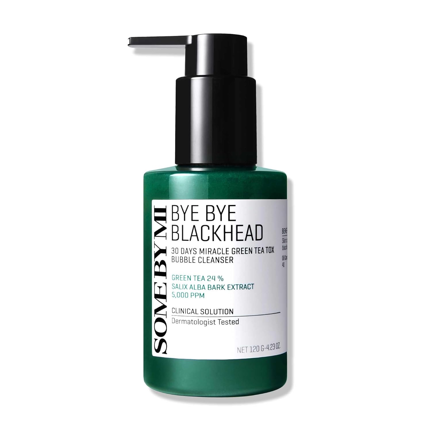Some By Mi Bye Bye Blackhead 30 Days Miracle Green Tea Tox Bubble Cleanser