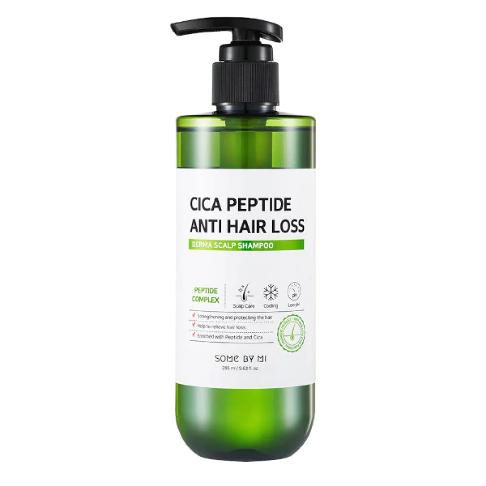 Some by Mi Cica Peptide Anti Hair Loss Derma Scalp Shampoo Beauty SOME BY MI