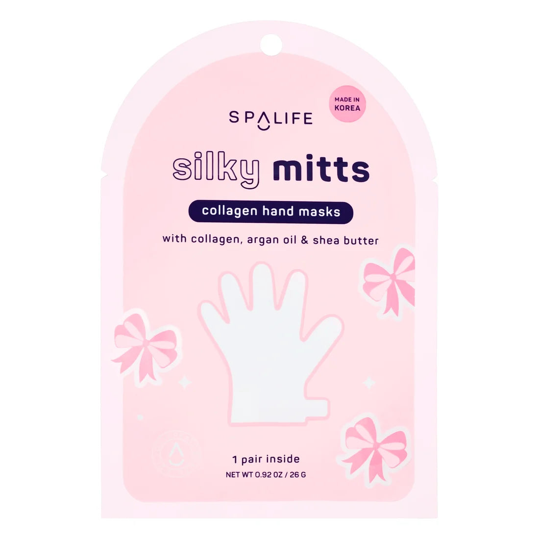 SpaLife Silky Mitts Collagen Repairing Spa Hand Mask