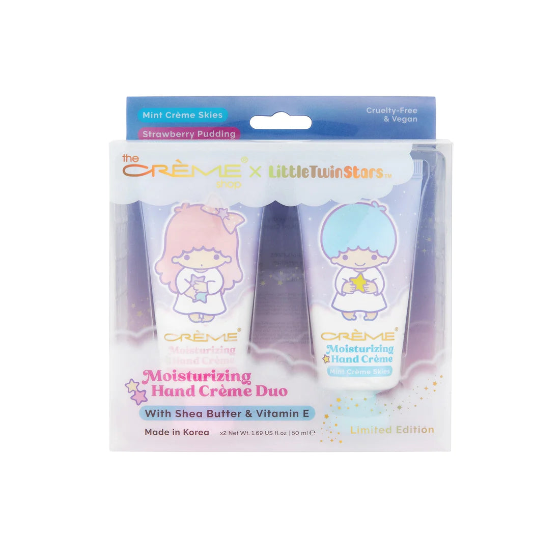 The Crème Shop x Sanrio Little Twin Stars Moisturizing Hand Cream Duo Beauty The Creme Shop