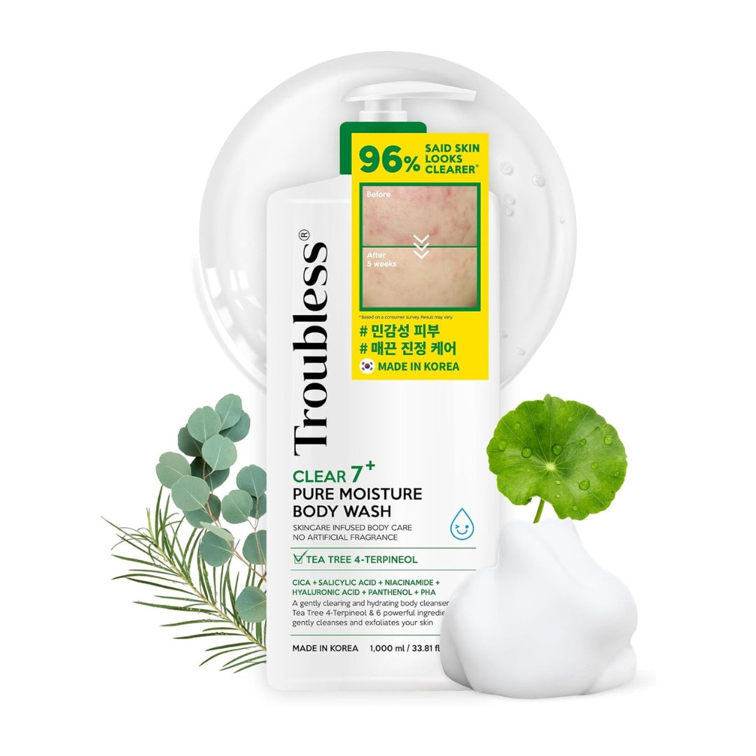 Troubless Clear 7 Plus Pure Moisture Body Wash