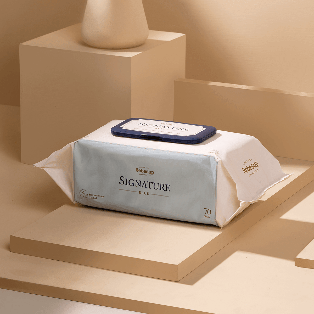 Bebesup Signature Blue Baby Wipes