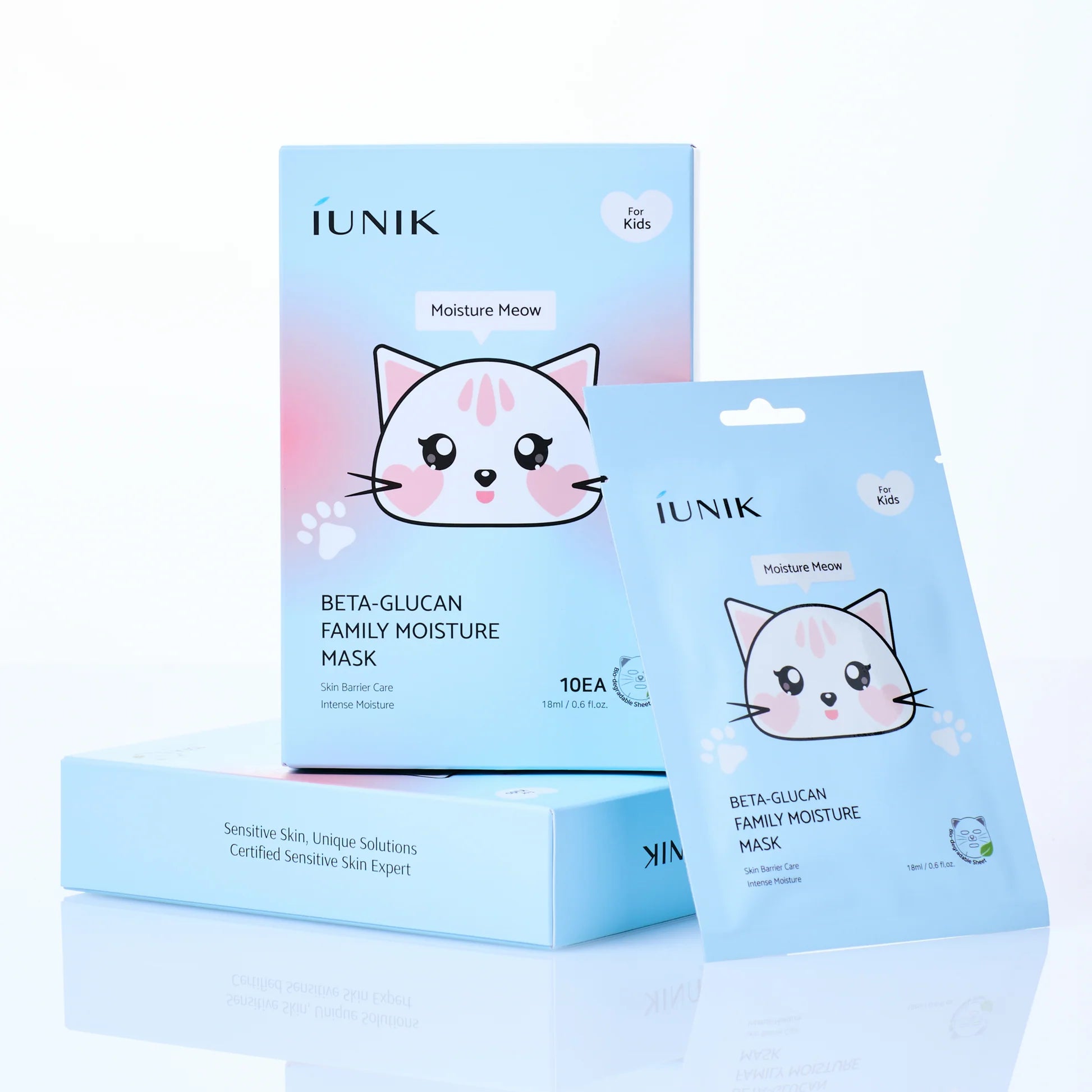 iUNIK Beta Glucan Family Moisture Mask For Kids