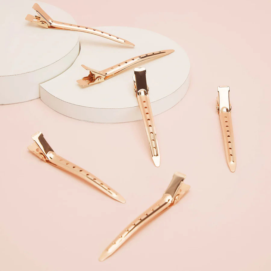 kitsch Rose Gold Styling Clips
