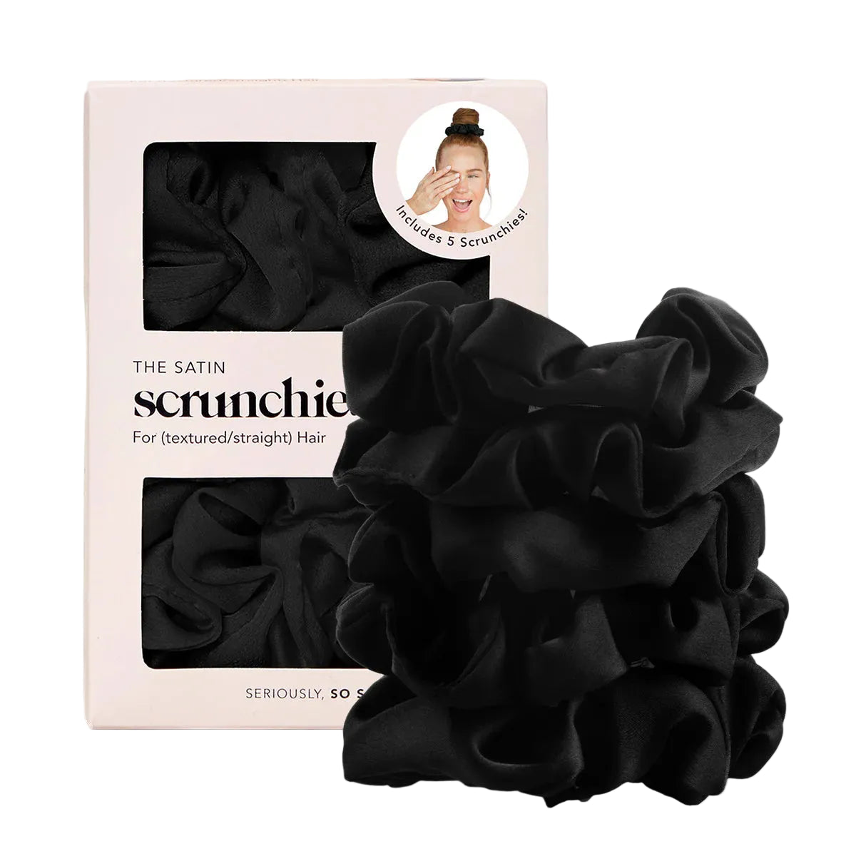 kitsch Satin Sleep Scrunchie