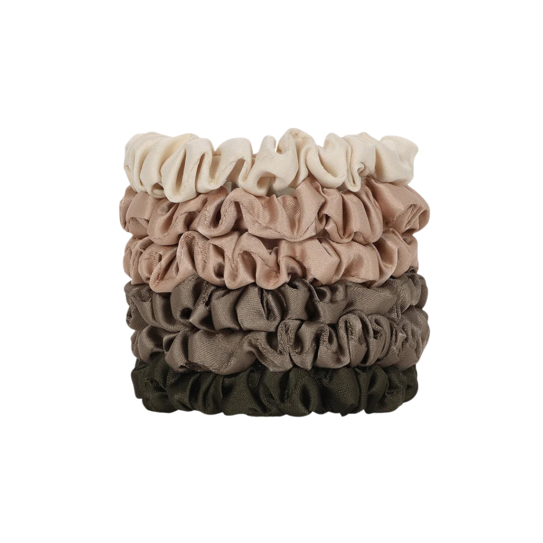 kitsch Ultra Petite Satin Scrunchies