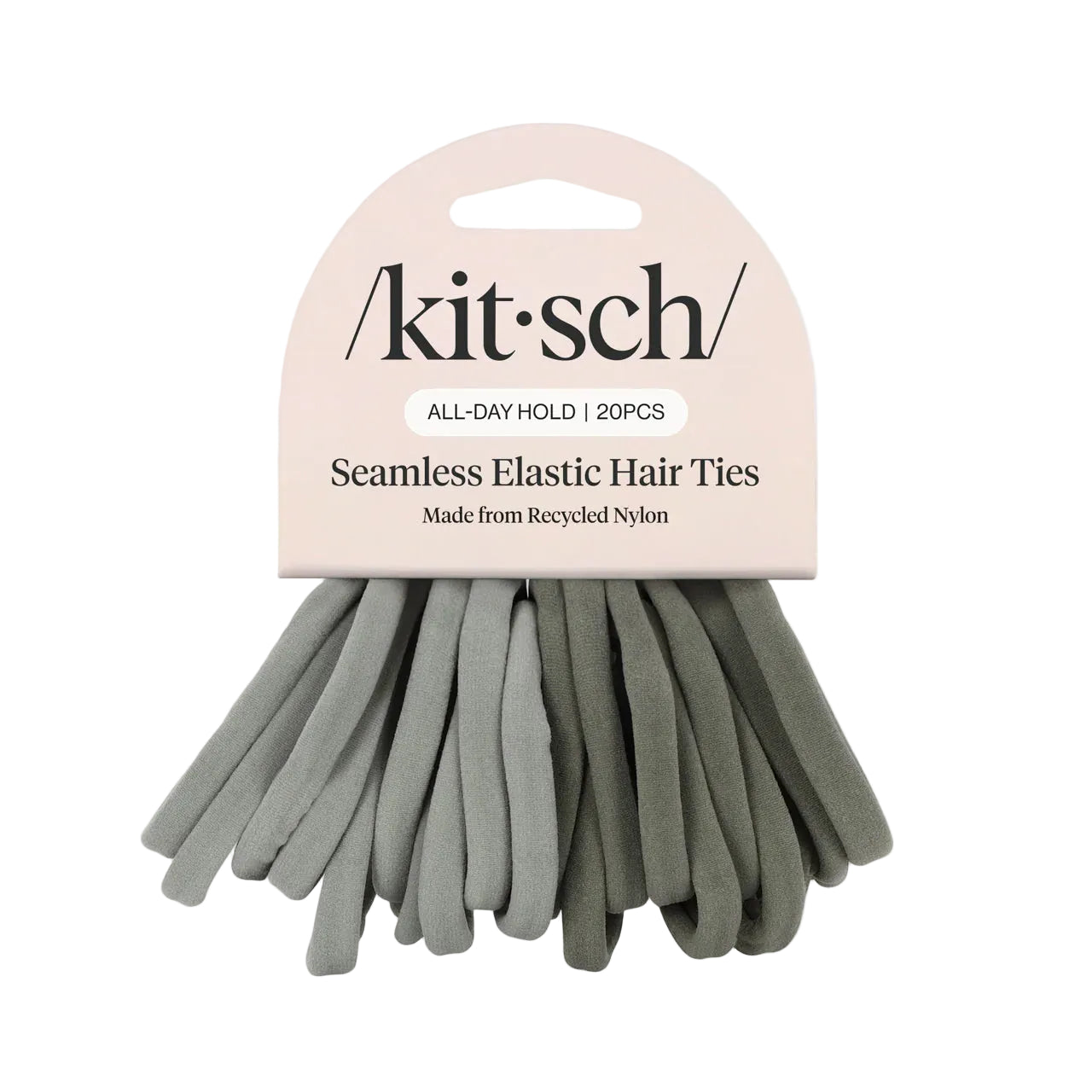 kitsch Seamless Elastic Hair Ties (All-Day Hold)