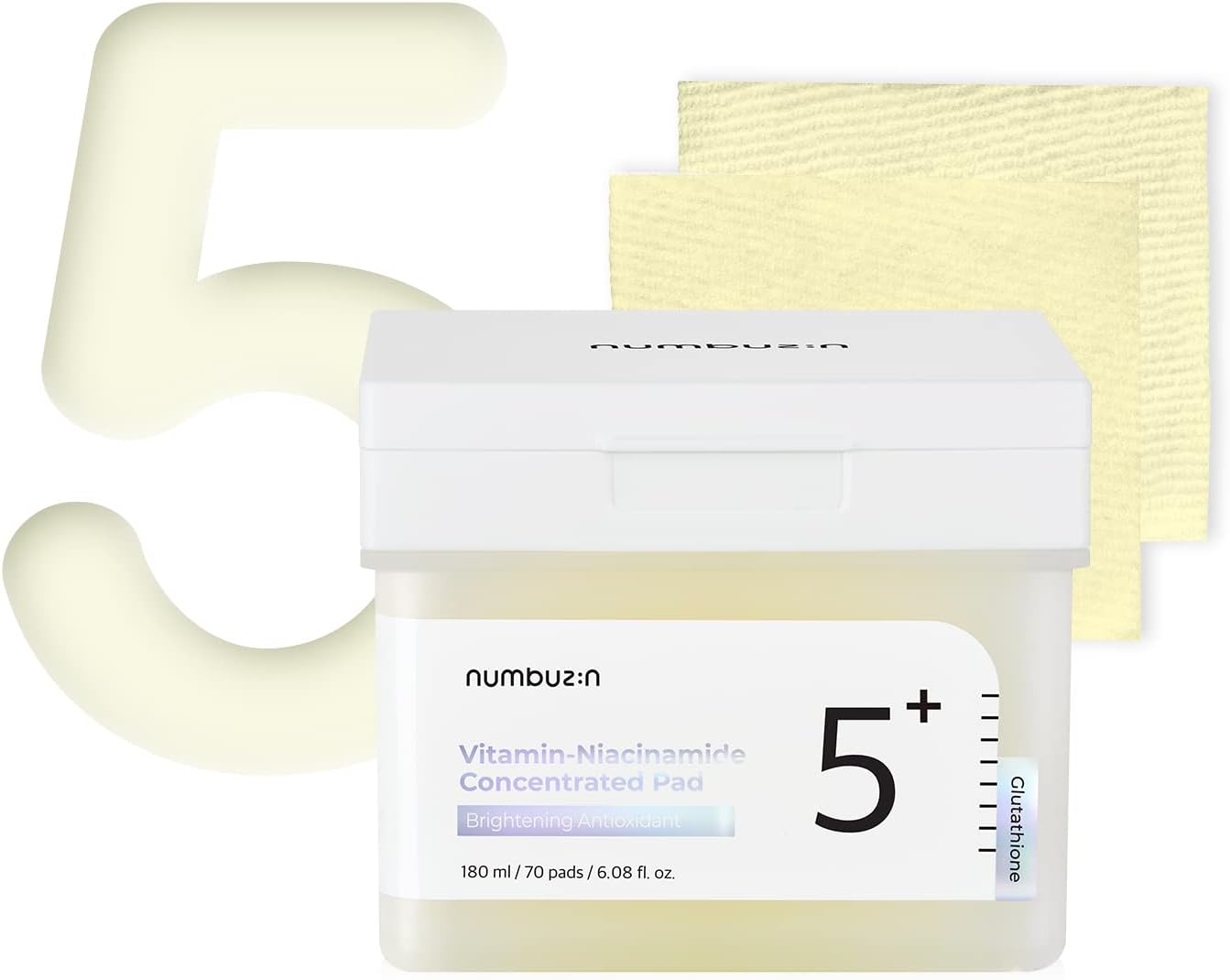glutathione pads numbuzin No.5 Vitamin-Niacinamide Concentrated Pad
