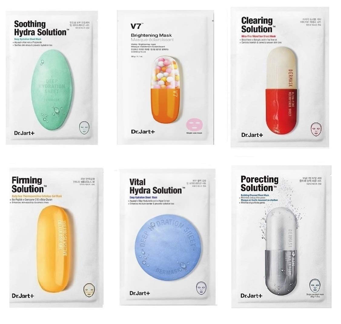 Dr. Jart Facial Sheet Mask Beauty Dr. Jart 5 Sheets - Assorted