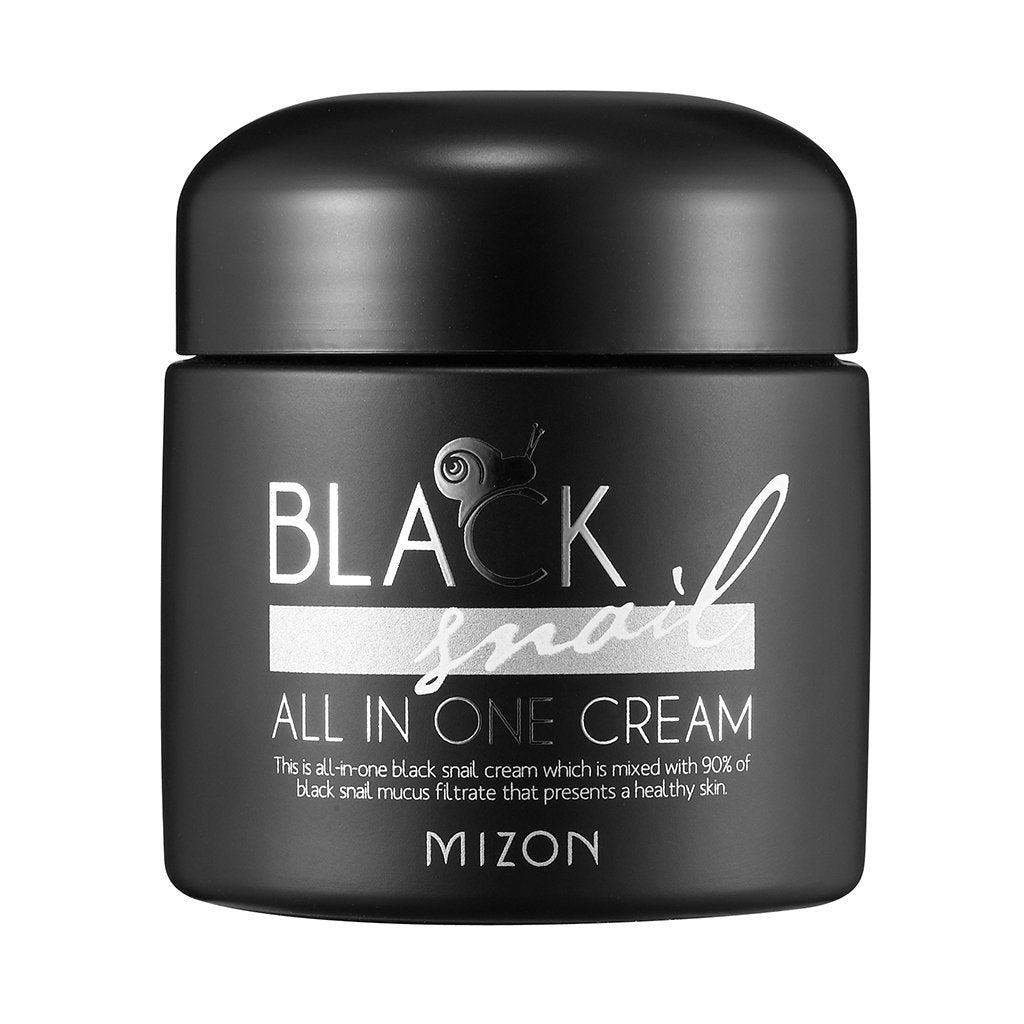 Mizon Black All-In-One Snail Repair Cream Beauty Mizon