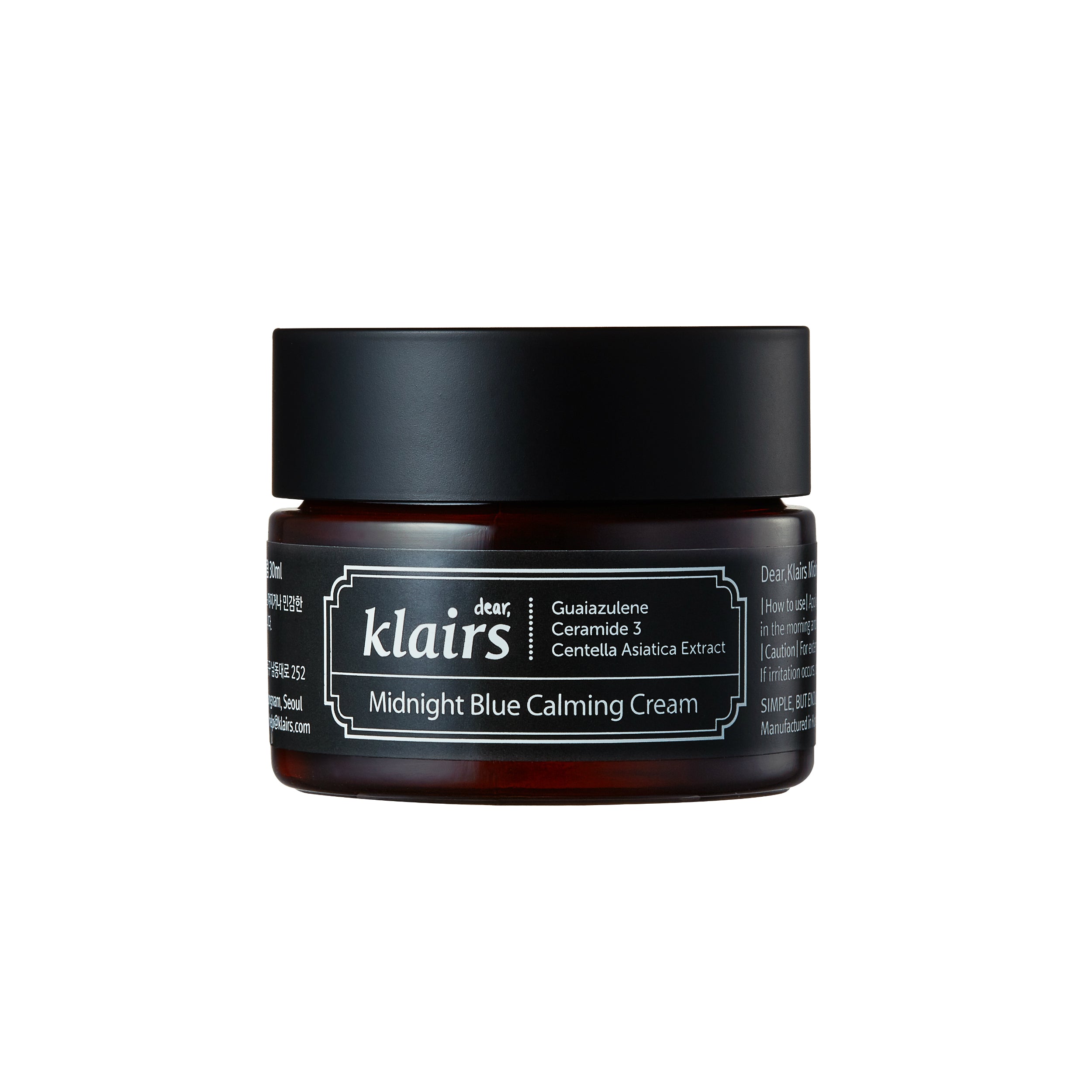 Klairs Midnight Blue Calming Cream Beauty Dear Klairs