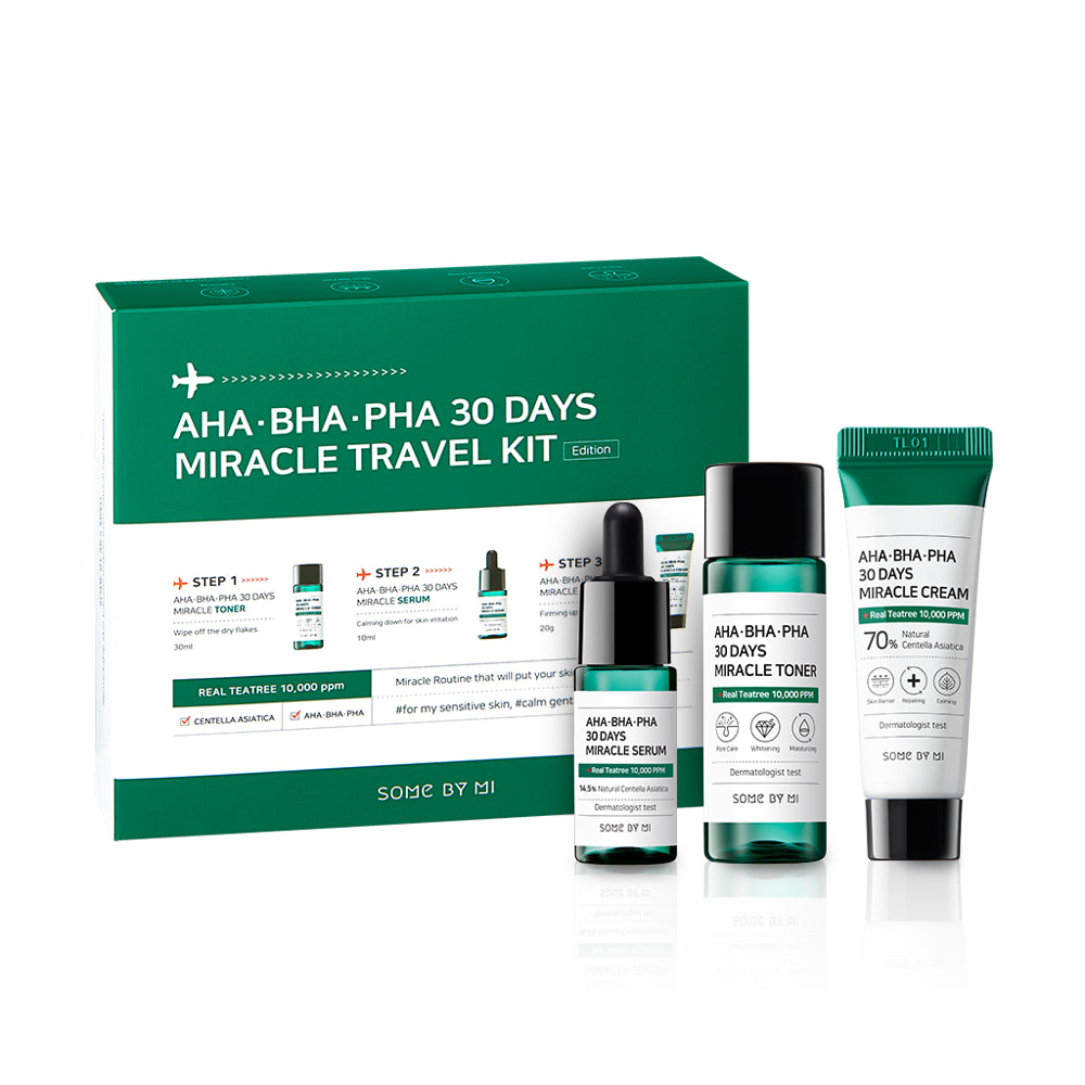 Some By Mi AHA.BHA.PHA 30 Days Miracle Travel Kit Beauty SOME BY MI