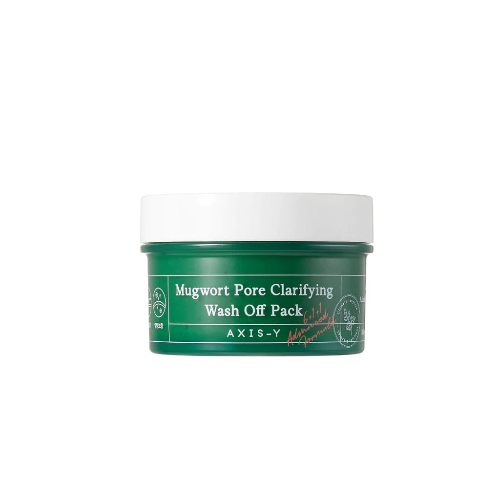 Axis-Y Mugwort Pore Clarifying Wash Off Pack Skin Care AXIS-Y