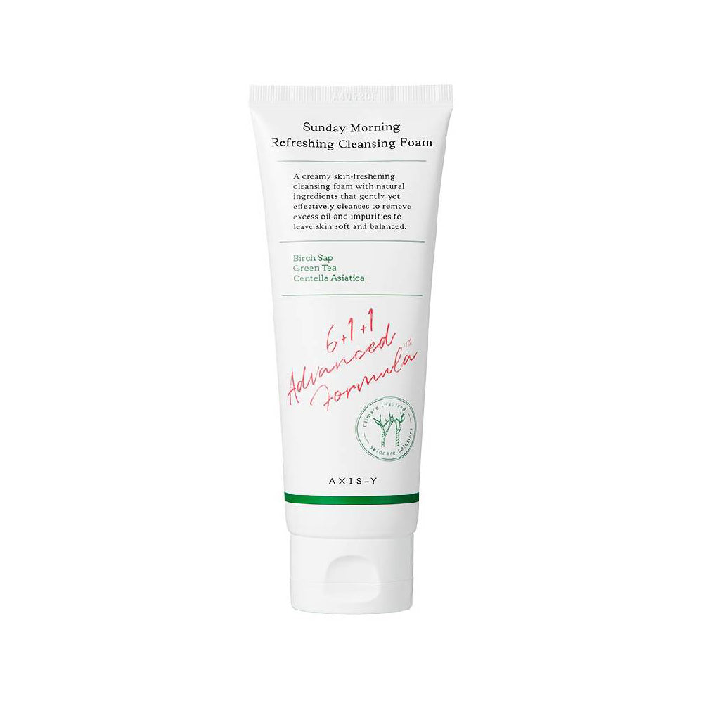 Axis-Y Sunday Morning Refreshing Cleansing Foam Beauty AXIS-Y
