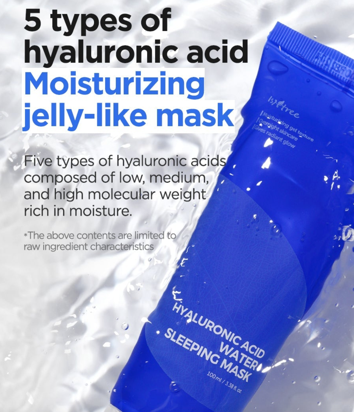 Isntree Hyaluronic Acid Water Sleeping Mask Beauty Isntree