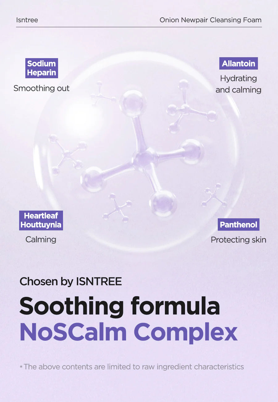 Isntree Onion Newpair Cleansing Foam Beauty Isntree